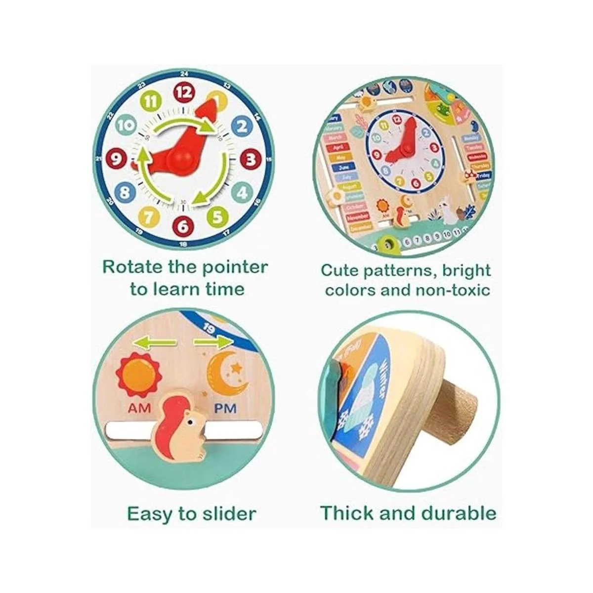 TOOKYLAND Montessori Juguetes educativos de aprendizaje_5