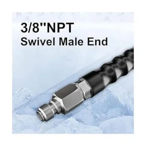 POHIR Manguera de látigo de lavadora a presión de 5 pies_7