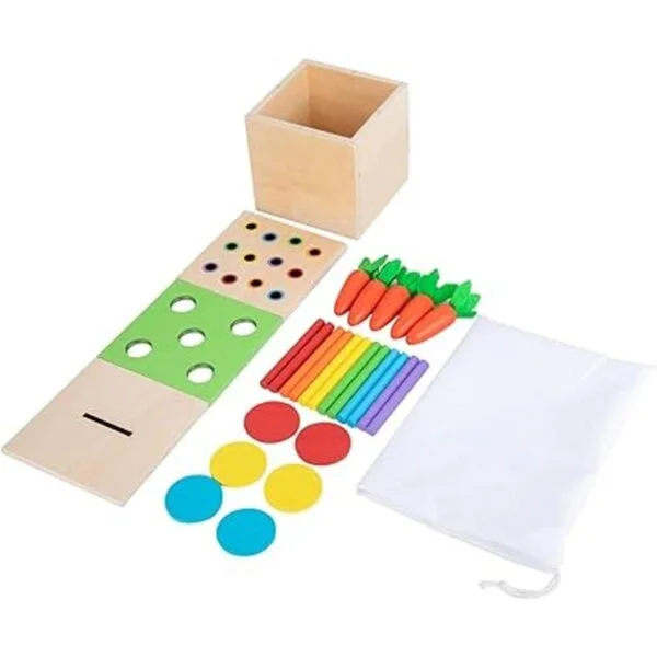 Montessori Kit de juego Montessori para niños de 1 año 2_2