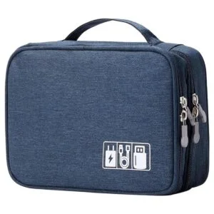 Bolsa organizadora de cables de viaje funda de accesorios_1