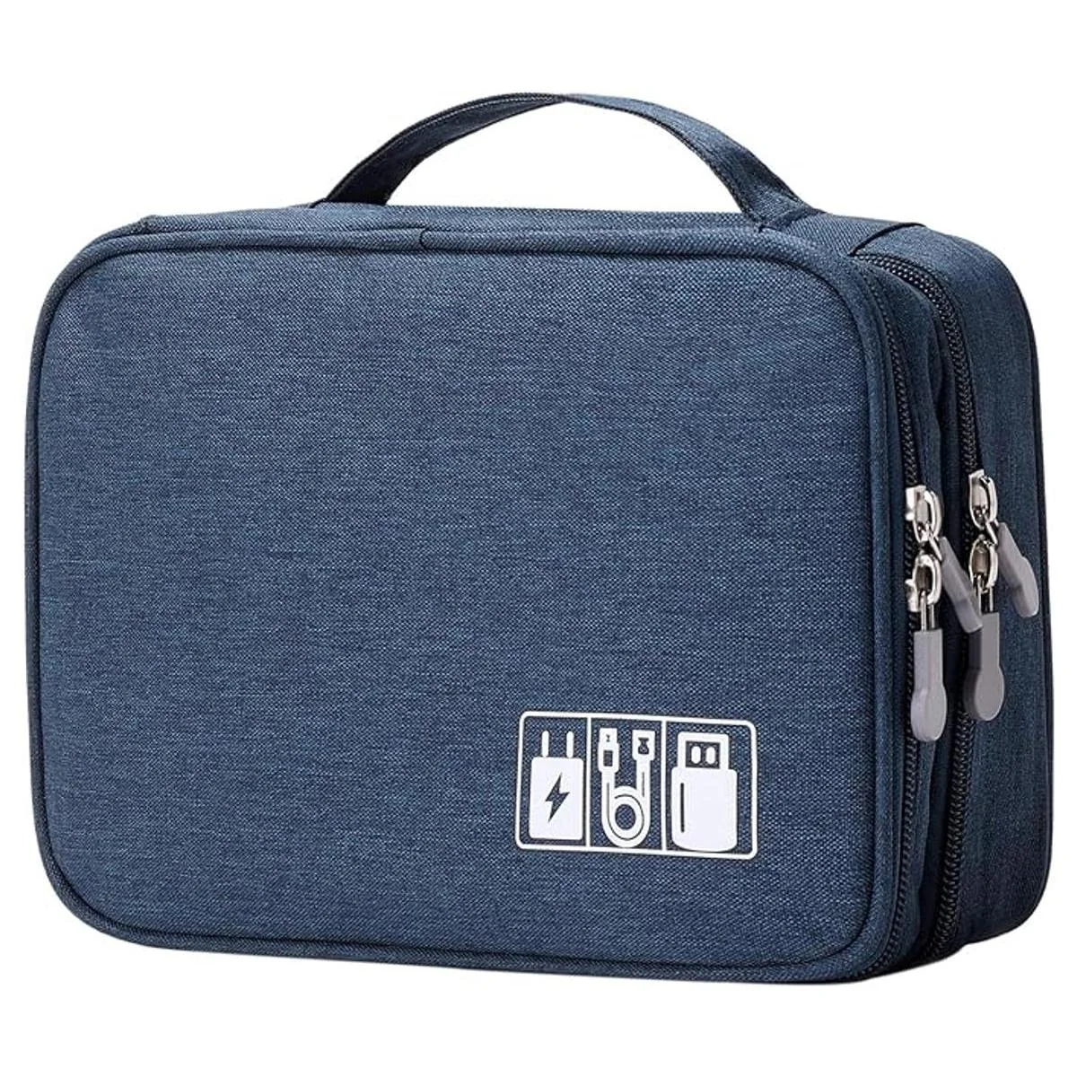 Bolsa organizadora de cables de viaje funda de accesorios_1