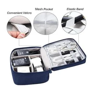 Organizador de electrónica de viaje universal organizador_3