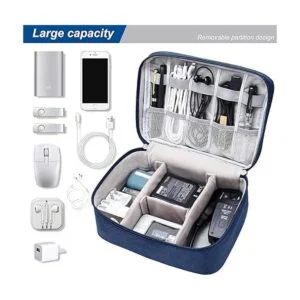 Organizador de electrónica de viaje universal organizador_2