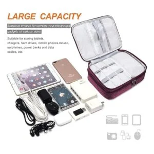 Bolsa electrónica de viaje para cables de viaje bolsa_4