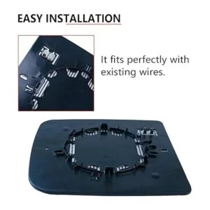Espejo plano de remolque de cristal para el lado derecho_5