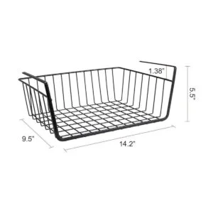 Cesta de almacenamiento para debajo del estante cesta de_7