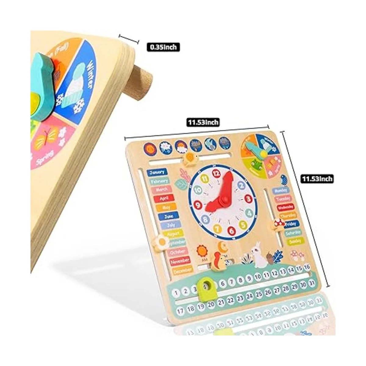 TOOKYLAND Montessori Juguetes educativos de aprendizaje_4