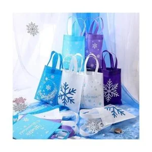 24 bolsas de recuerdos de fiesta de copo de nieve bolsas_3