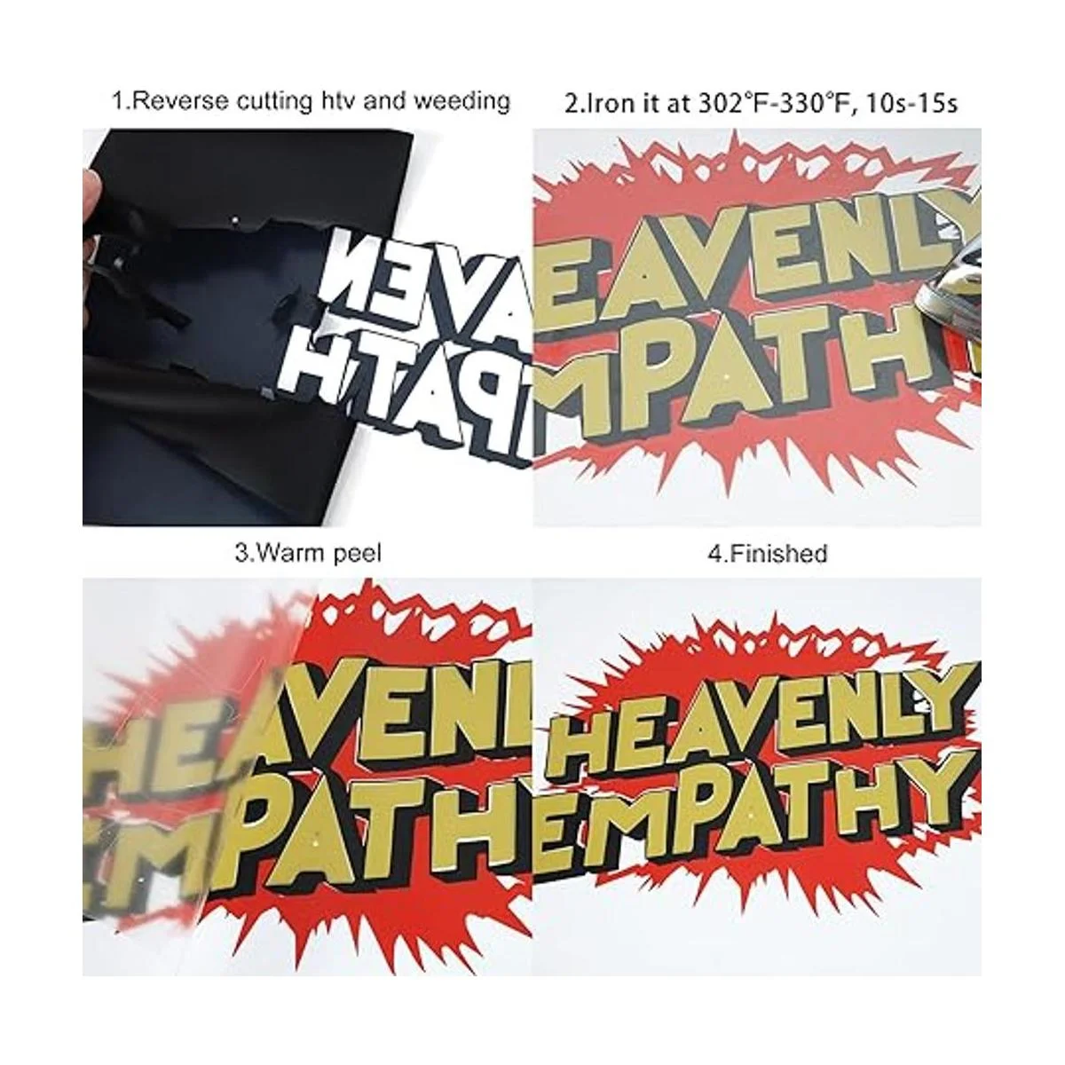 FUNKAKA HTV Rollos de vinilo de transferencia de calor_4