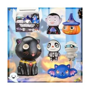 Nuevo6 paquetes de juguetes Squishies de Halloween_2