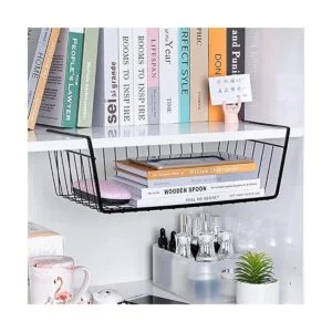 Cesta de almacenamiento para debajo del estante cesta de_3