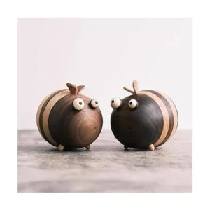 Dispensador de palillos de dientes decoración de abejas_6