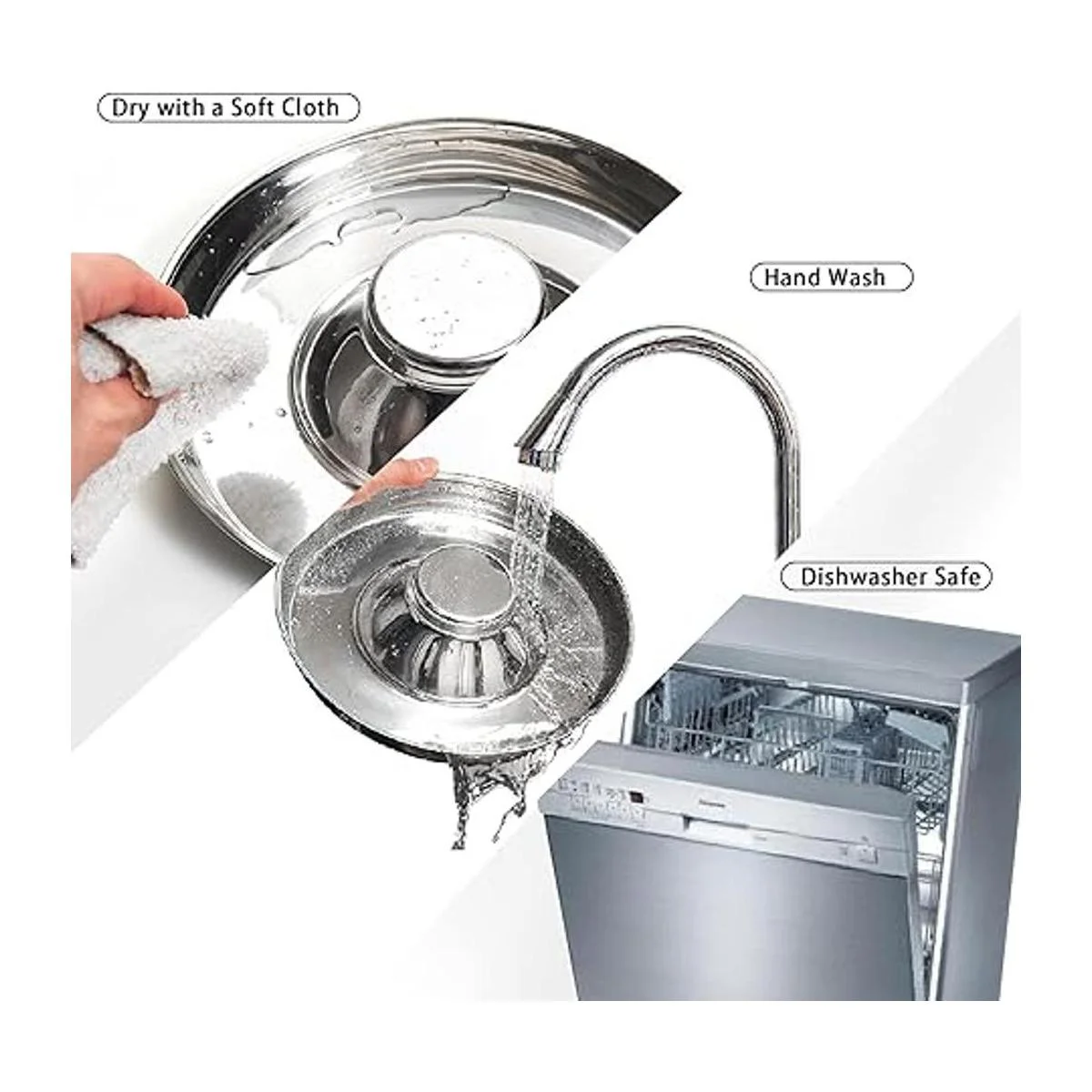 Thankspaw Cuencos de acero inoxidable para cachorros_7