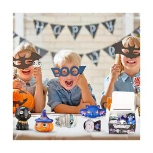 Nuevo6 paquetes de juguetes Squishies de Halloween_5