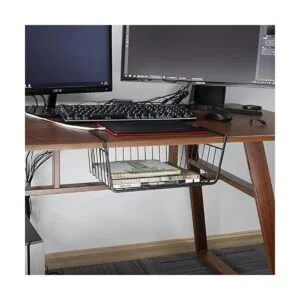 Cesta de almacenamiento para debajo del estante cesta de_4