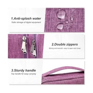 Bolsa electrónica de viaje para cables de viaje bolsa_5