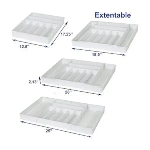 SimpleHouseware Organizador expandible para cajones de_3