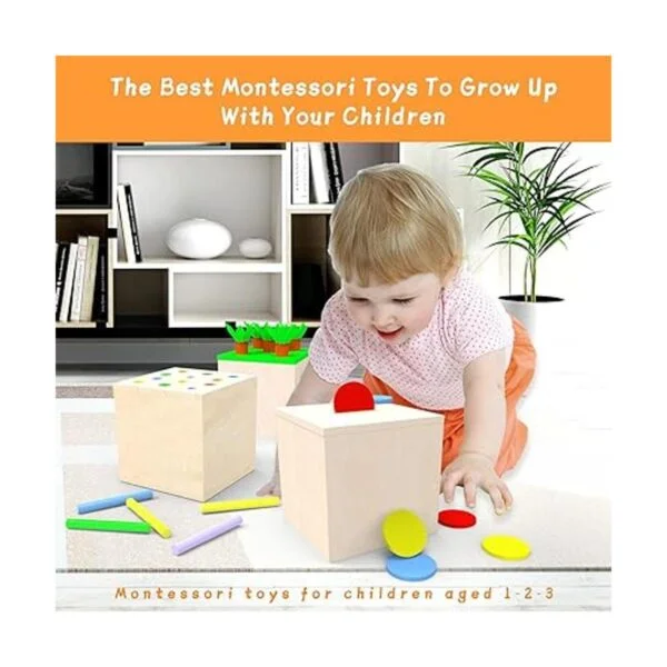 Montessori Kit de juego Montessori para niños de 1 año 2_3