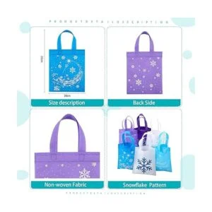 24 bolsas de recuerdos de fiesta de copo de nieve bolsas_4