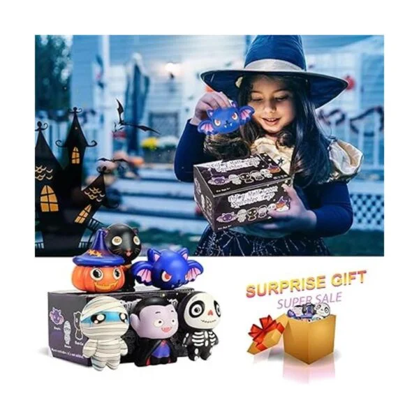 Nuevo6 paquetes de juguetes Squishies de Halloween_6