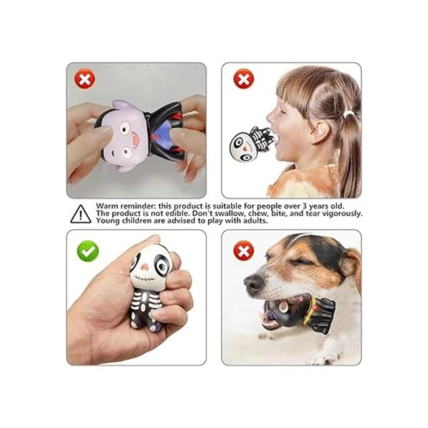 Nuevo6 paquetes de juguetes Squishies de Halloween_4