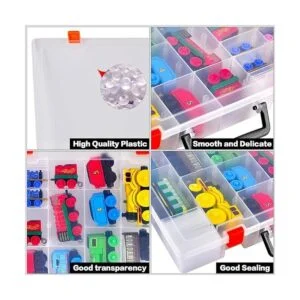 ALCYON Estuche organizador de juguetes compatible con_4