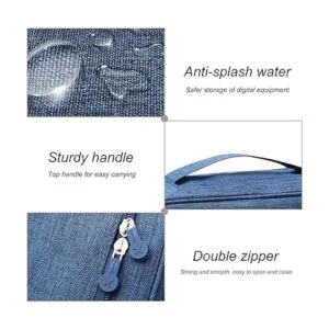 Organizador de electrónica de viaje universal organizador_4