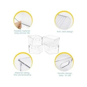 YOZATIA Contenedores de almacenamiento de plástico_5