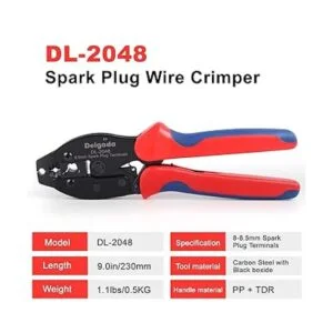 Delgada Engarzadora de cables de bujía de trinquete_4