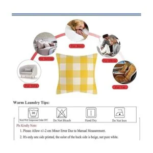 AHAHM Juego de 4 fundas de almohada para sofá 18.0 x_7