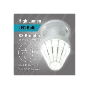 GTLite Bombilla LED de maíz COB de alto lúmenes de 5200_5