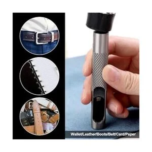 Juego de 15 perforadores de cuero para manualidades de_6