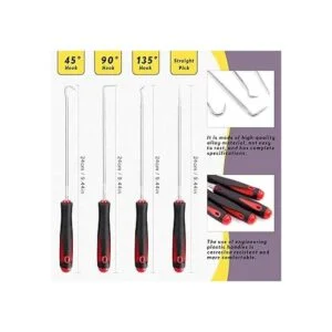 Swpeet Juego de 7 pinzas de manguera para coche incluye_4