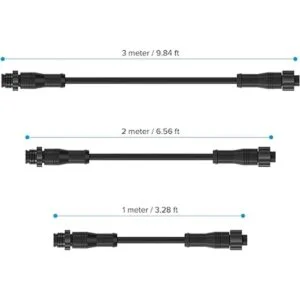 BTFLIGHTING Cable de extensión IP68 de 9.84 pies de 2_2