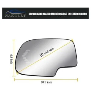 Espejo exterior de vidrio con calefacción lateral del_5