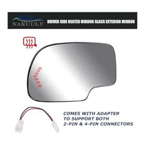 Espejo exterior de vidrio con calefacción lateral del_3