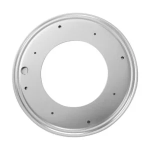 Paquete de 2 rodamientos planos Lazy Susan redondos de 12_4