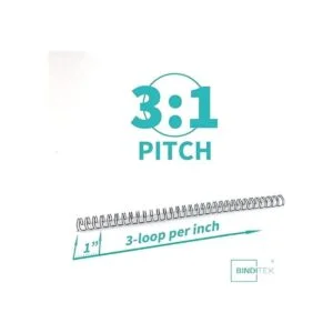 Binditek Espinas de encuadernación de alambre de doble_3