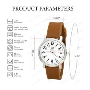 Blekon Reloj de enfermera original para profesionales_2