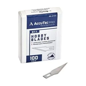 AccuTec Pro Hobby Blades 11 Recambio estándar 100_1