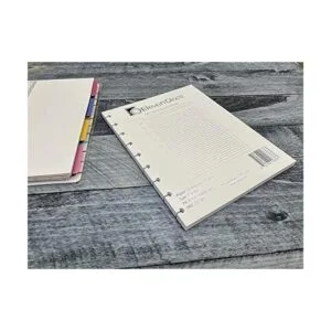 Papel discbound de tamaño clásico hojas rayadas y_2