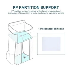 Accmor Organizador colgante para pañales para bebés_5