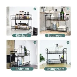 Xpatee Organizador de especias para encimera plegable de_4