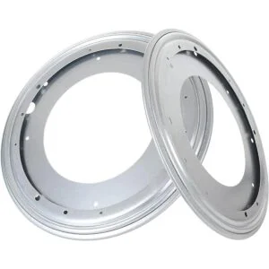 Paquete de 2 rodamientos planos Lazy Susan redondos de 12_3