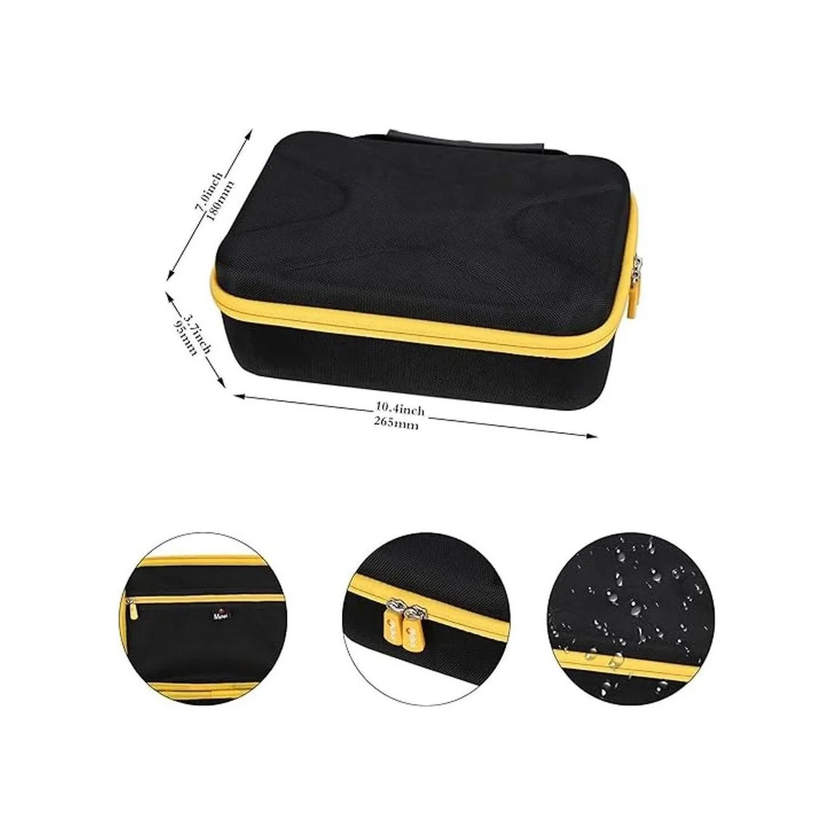 Mchoi Estuche duro portátil compatible con DEWALT 20V MAX_7