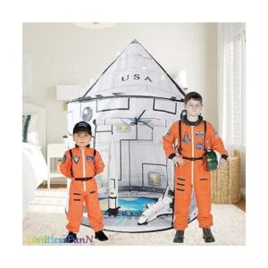 LimitlessFunN Space Rocketship Tienda de campaña para_5
