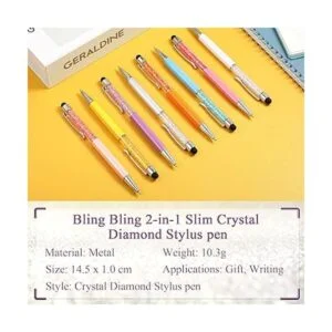 26 bolígrafos de cristal lápiz digital de cristal_2