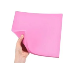 uxcell Hojas de espuma EVA rosa 10 x 10 pulgadas 0.394 in_5