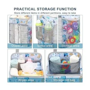 Accmor Organizador colgante para pañales para bebés_3