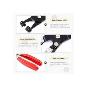 Swpeet Juego de 7 pinzas de manguera para coche incluye_3